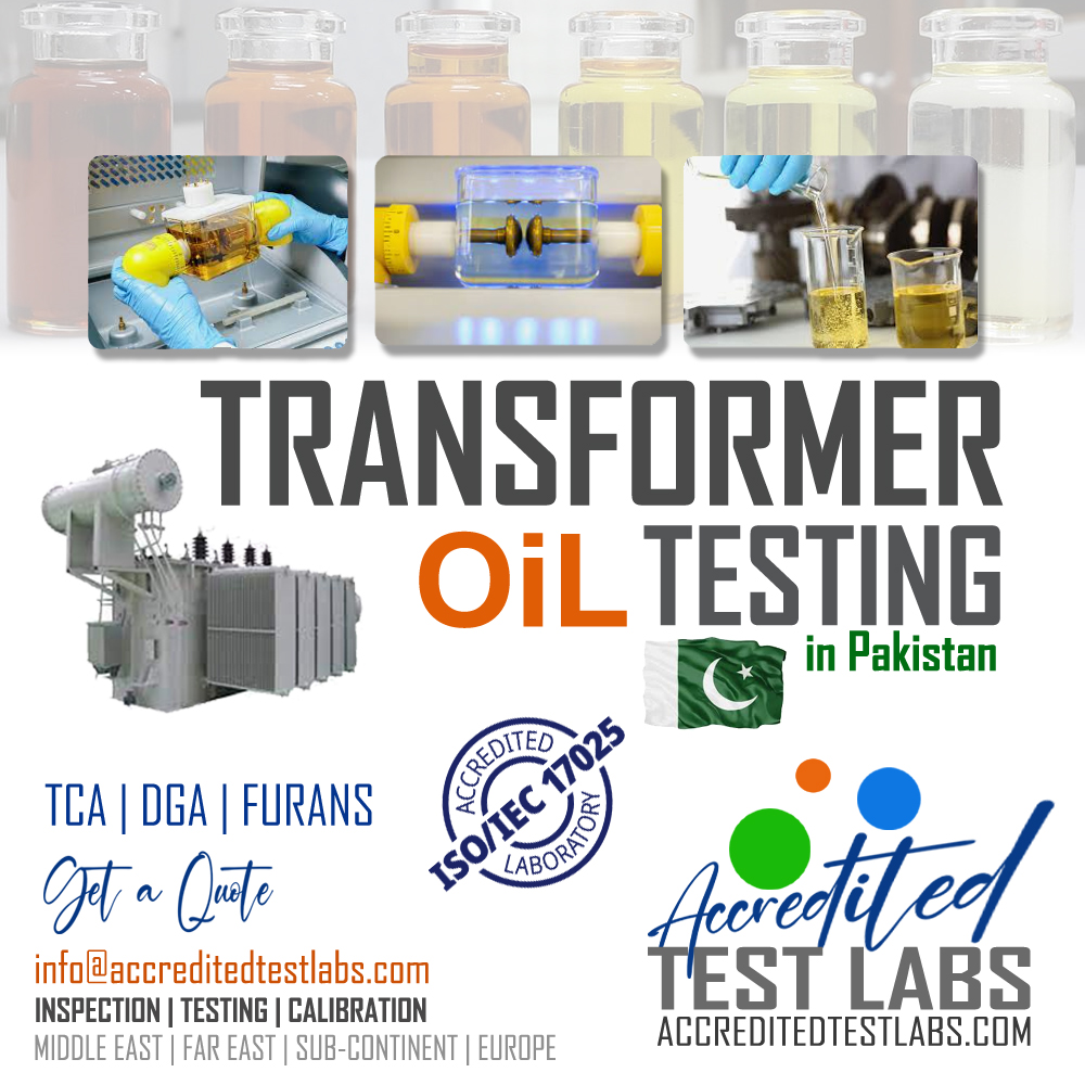 Transformer Oil Testing in Pakistan